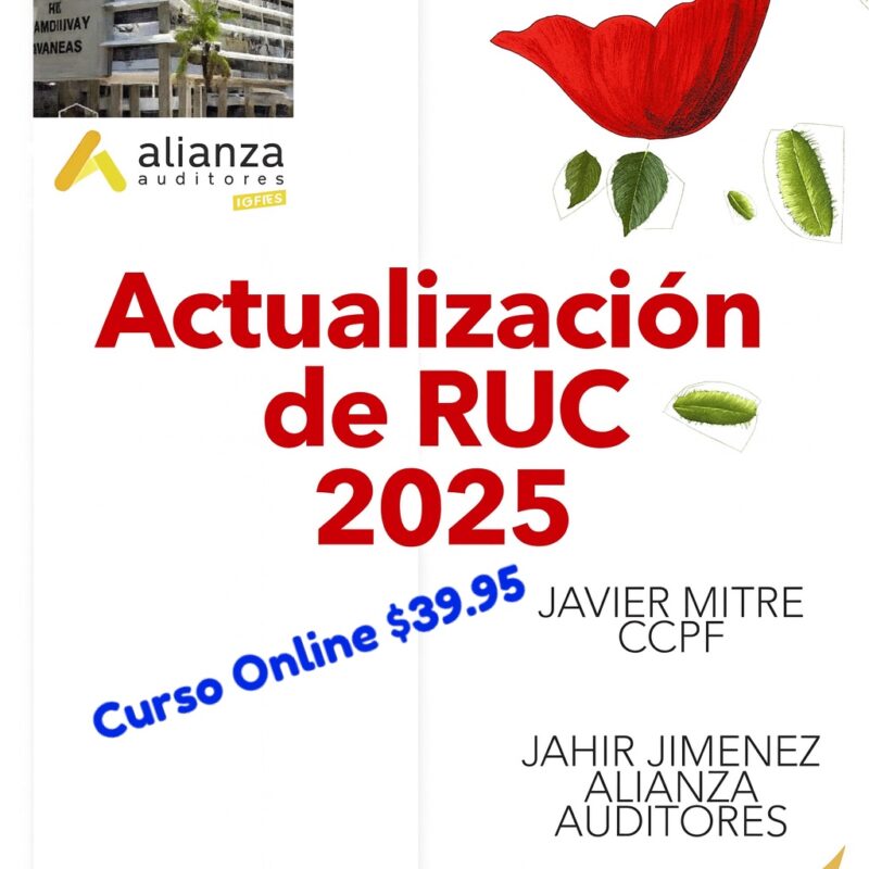 Curso Online  “Actualización de RUC 2025” ante la DGI de Panamá